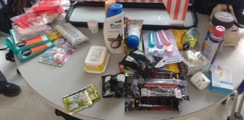 Sustrajo 38 productos de un hipermercado cntrico